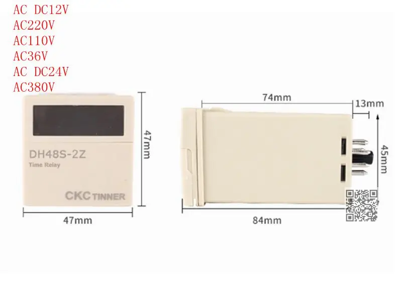 DH48S-2Z New Time Delay Relay