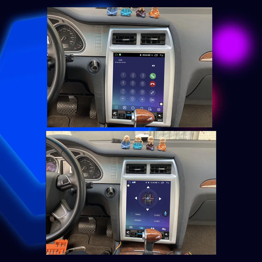 أندرويد 13 8 + 256GB CarPlay لأودي Q7 4L 2005-2015 MMI 2G 3G GPS سيارة مشغل وسائط متعددة الملاحة راديو تلقائي ستيريو DSP WIFI