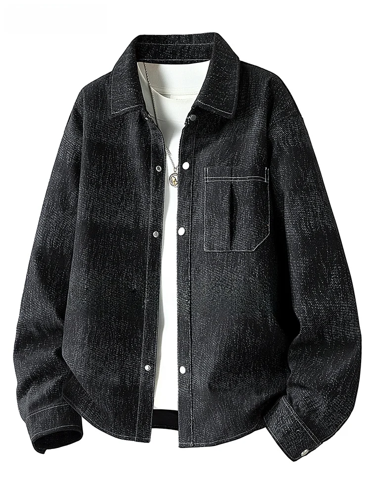 

Loose Fit Long Sve Men's irt Casual Tie Dye Print Spring Faion Polyester Fiber ex Open Cardigan Sle Casual irt