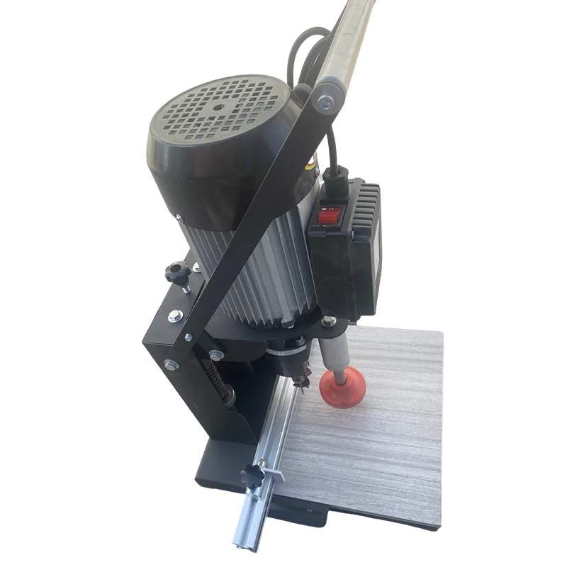 Portable Portable Mini Hinge Drill Woodworking Hinge Drill Double Saw Blade Wood Board