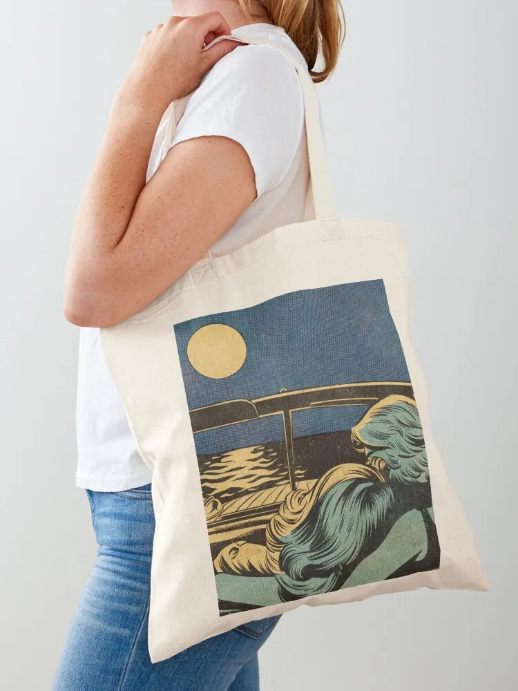 Under the moonlight Tote Bag Women bags ecological bags Canvas Tote Bag