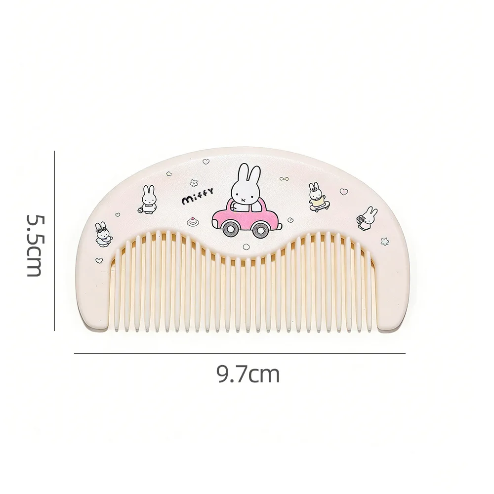 Kawaii Miffy Cute Comb Portable Anti Static Hairdressing Comb Student Girl Portable Comb Gift Toy for Girl - view 2