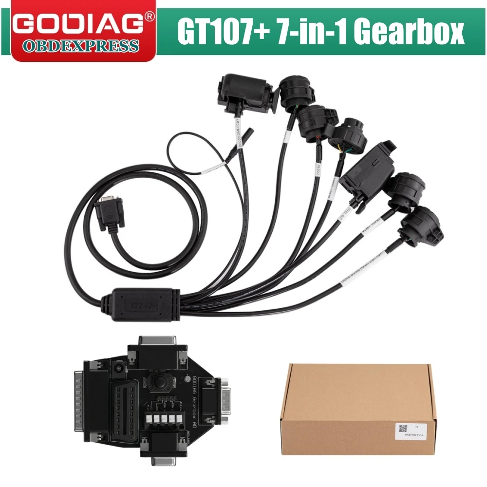 

GODIAG GT107+ Gearbox Cable 7-in-1 Set Cable for V30/ DQ200/ DL501/ VL300/ VL381/ DQ500/ DQ250