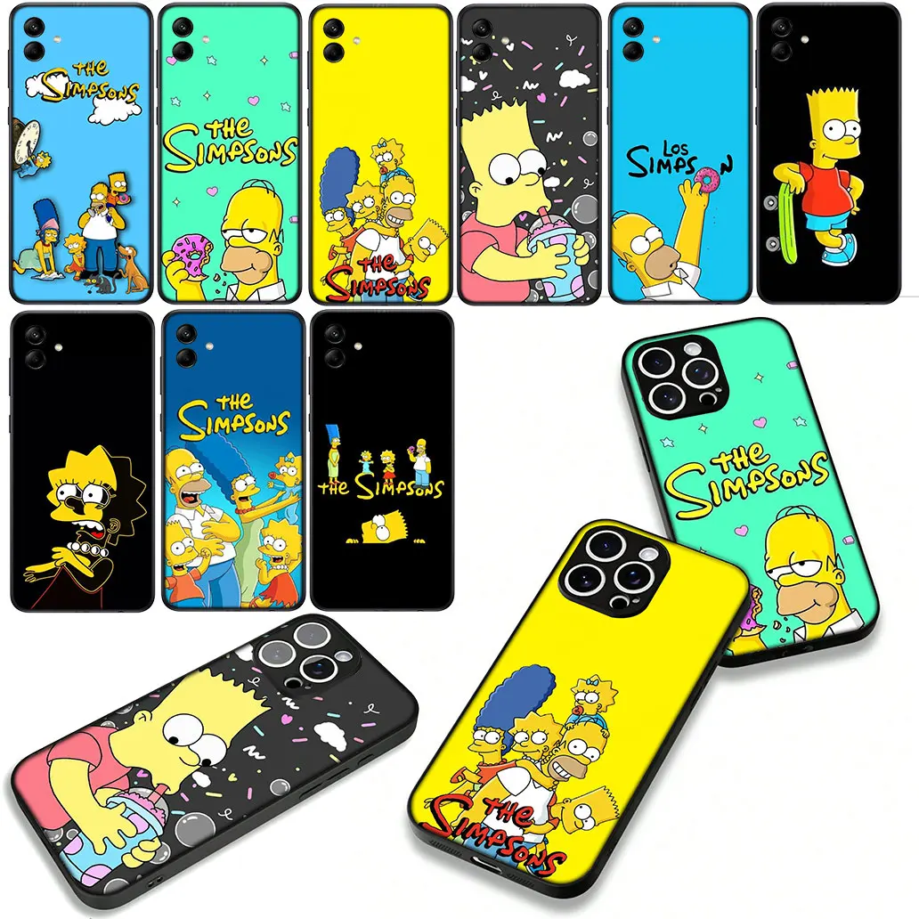 بارت ذا إس سيمبسنز لطيف لموتورولا موتو إيدج 50 30 فيوجن 40 نيو الترا برو G55 G64 G75 G84 G85 G54 G24 G05 G35 جراب هاتف #3