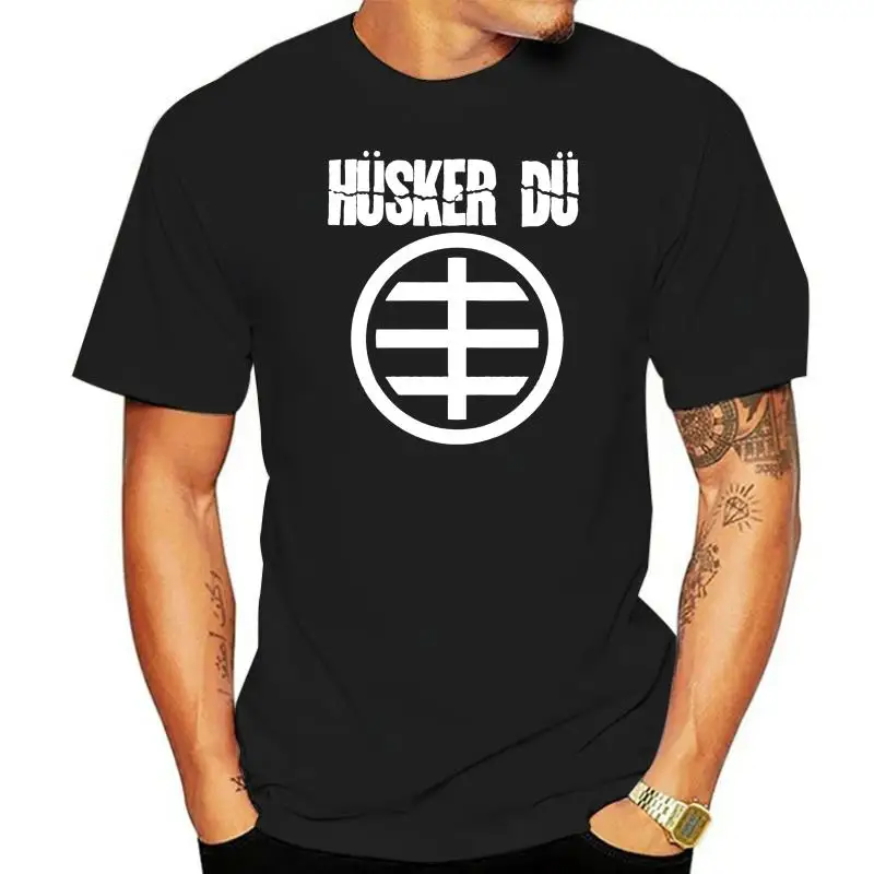 Husker Du Circle Logo 2 T Shirt New