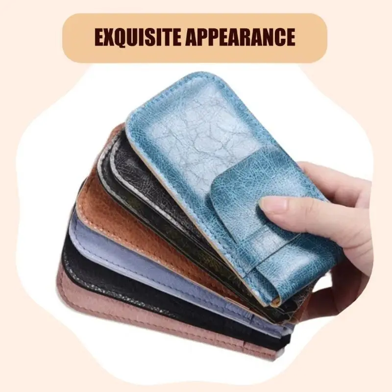 

652F Watch Travel Case Leather Watch Storage Bag Handmade Watch Leather Texture for Storaging Watch and Jewelry