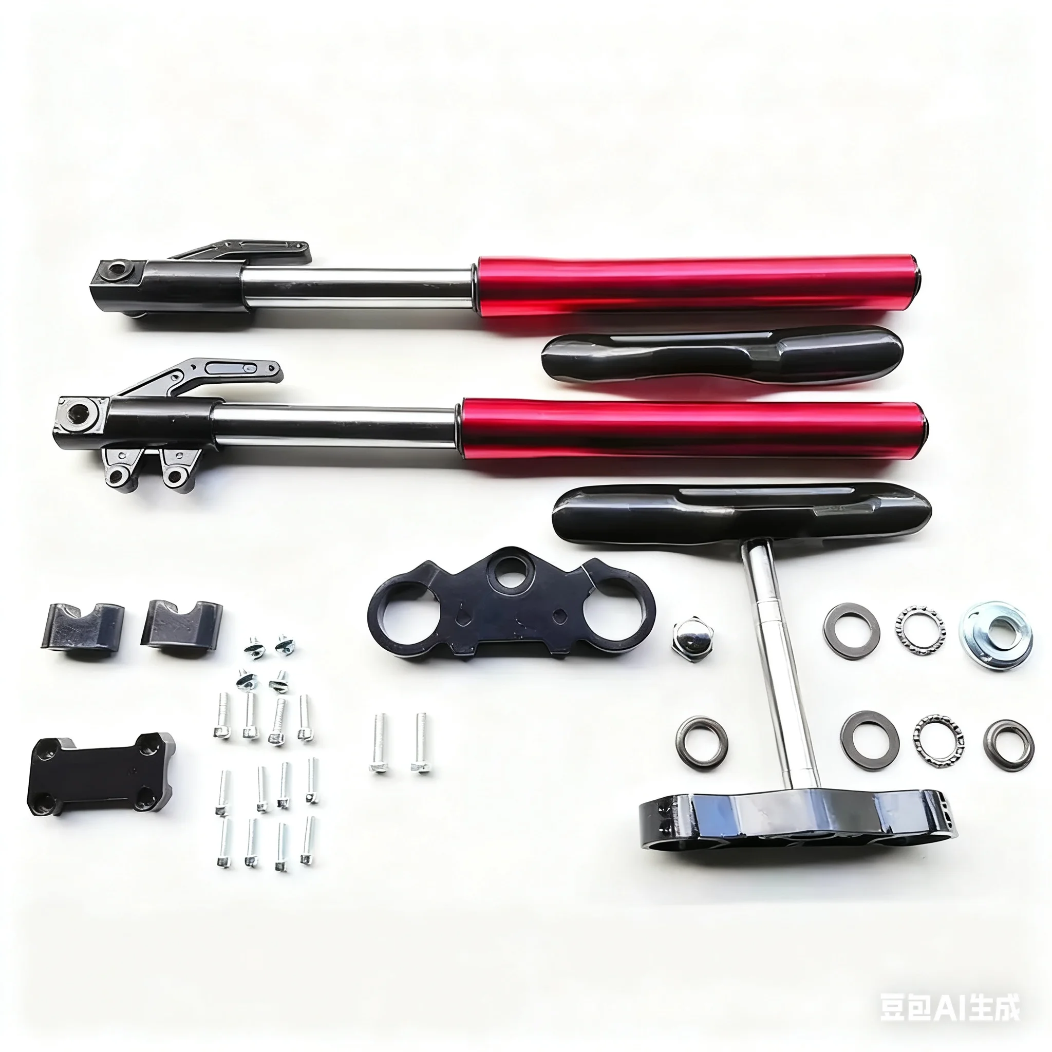 

630MM Front Fork Shock Absorber Suspension Upside Down for Chinese Apollo CRF Motocross Pit Bike Motorcycle Body Systems