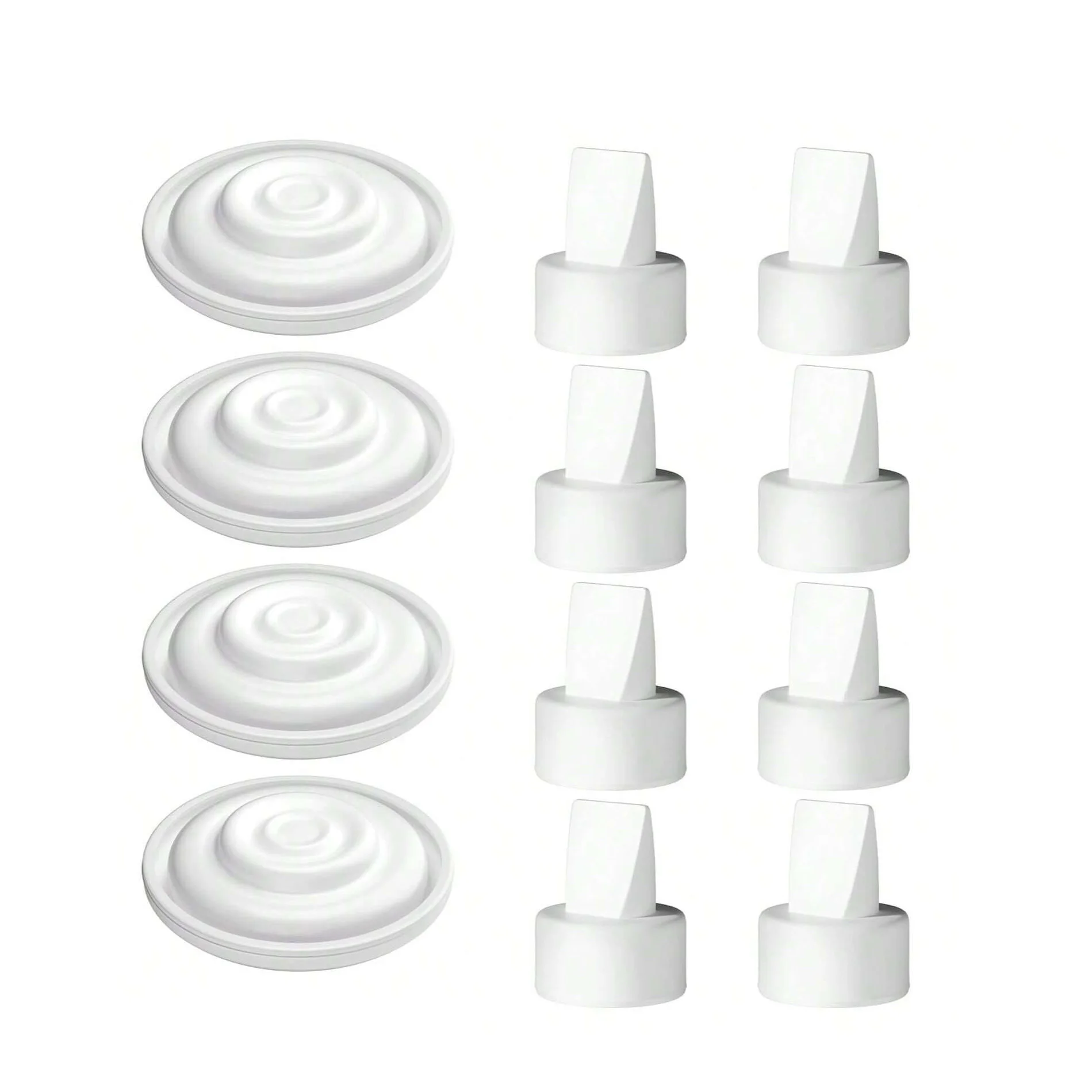 8 Duckbill Valve 4 Silicone Membrane Compatible with Spectra S1 S2 9 Plus Breast Pump Replacement Pump Accessories