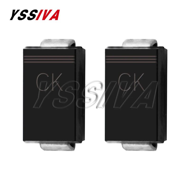 50pcs TVS Diode Single Uni-Dir DO-214AC SMA SMAJ5.0A SMAJ10A SMAJ12A SMAJ15A SMAJ18A SMAJ22A SMAJ28A SMAJ75A SMAJ100A SMAJ188A