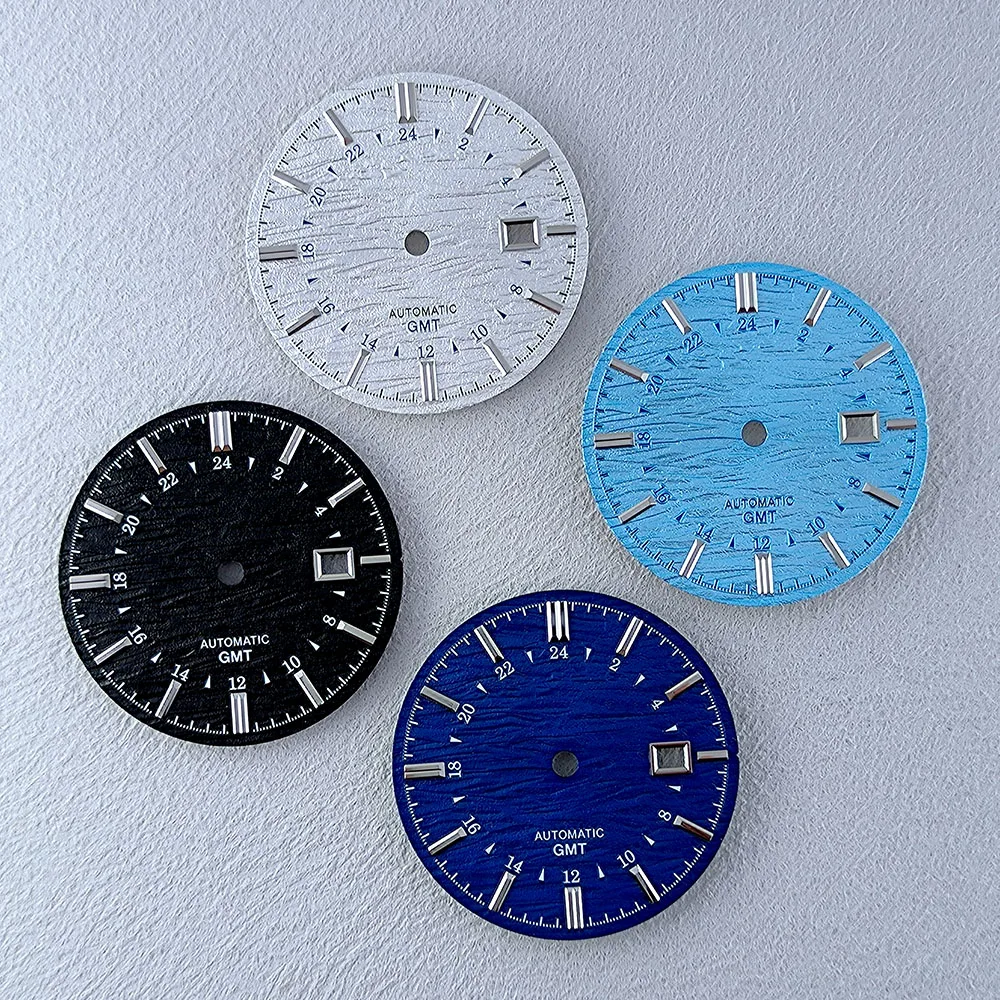 

Циферблат NH34, циферблат NH35, 35 мм, циферблат с календарем и эффектом солнечных лучей, подходит для модификации механизмов NH35 и NH34, аксессуары для модификации.