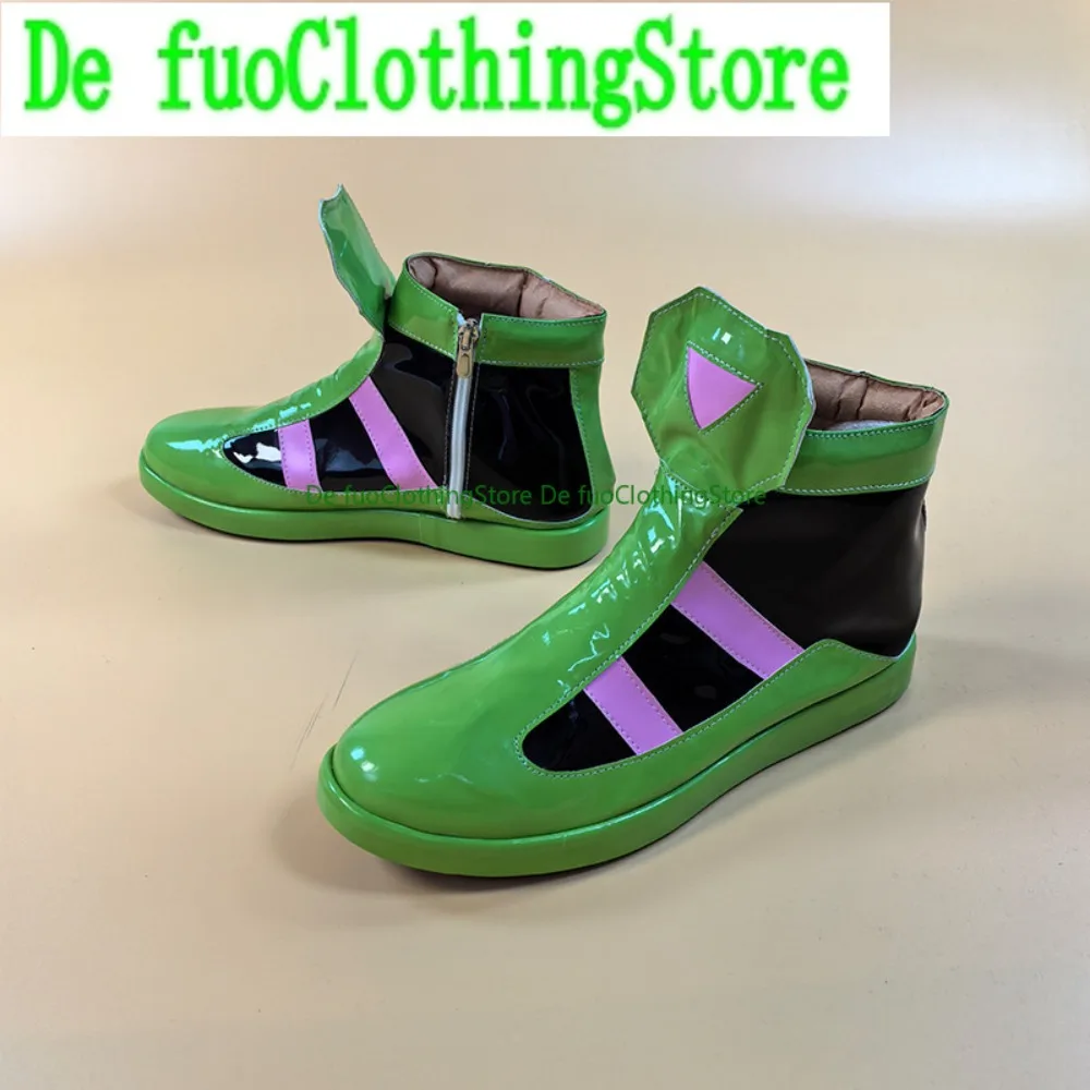 

Обувь для косплея персонажей, аниме-игры, ролевые костюмы на Хэллоуин, реквизит, обувь, ботинкиDefuoClothing