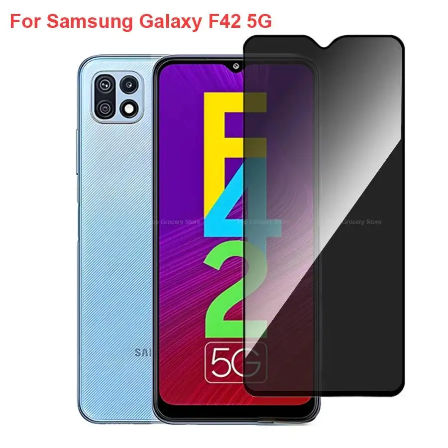 For Samsung Galaxy F42 SM-E426B Anti Spy Privacy Tempered Glass Screen Protector Compatible For Galaxyf42 5G Phone Film
