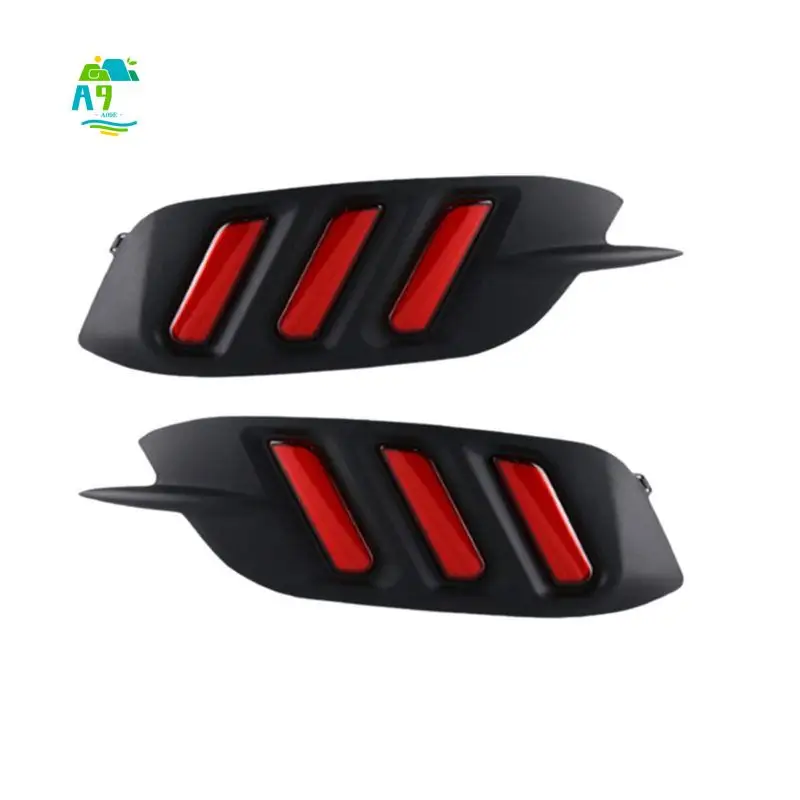 A09E-Car LED Rear Bumper Tail Light Brake Lights Dynamic Turn Signal Lights For Honda Civic 2016-2018