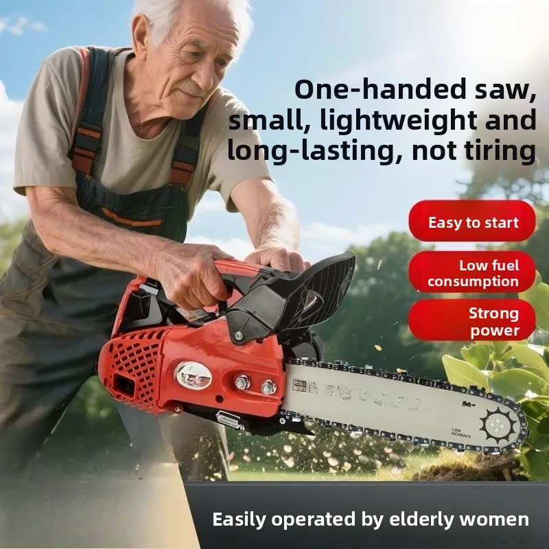 High Horsepower Small Petrol Saw, Fuel-Saving Household Cutter Special for Bamboo