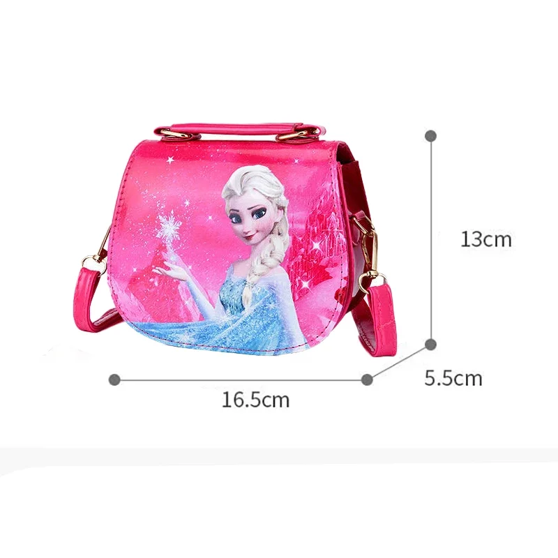 Disney zamrożony bark torba torby boczne dla dziewczynek dla dzieci królowa Elsa urocza moda torebki i torebki kopertówka torba Crossbody