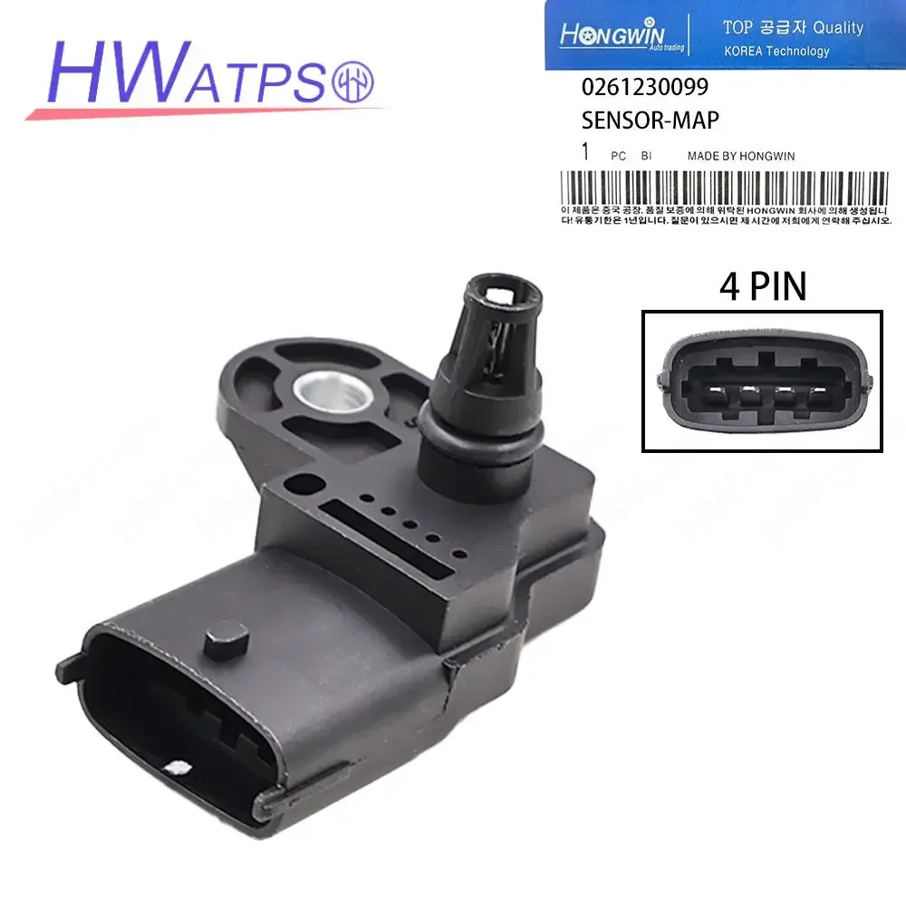 

0261230099 Датчик карты Spruitstukdruk, датчик карты Lpg для Bosch Iveco Dachai Vw Platte 2001-для HONDA STREAM (RN) 1,7 16 В