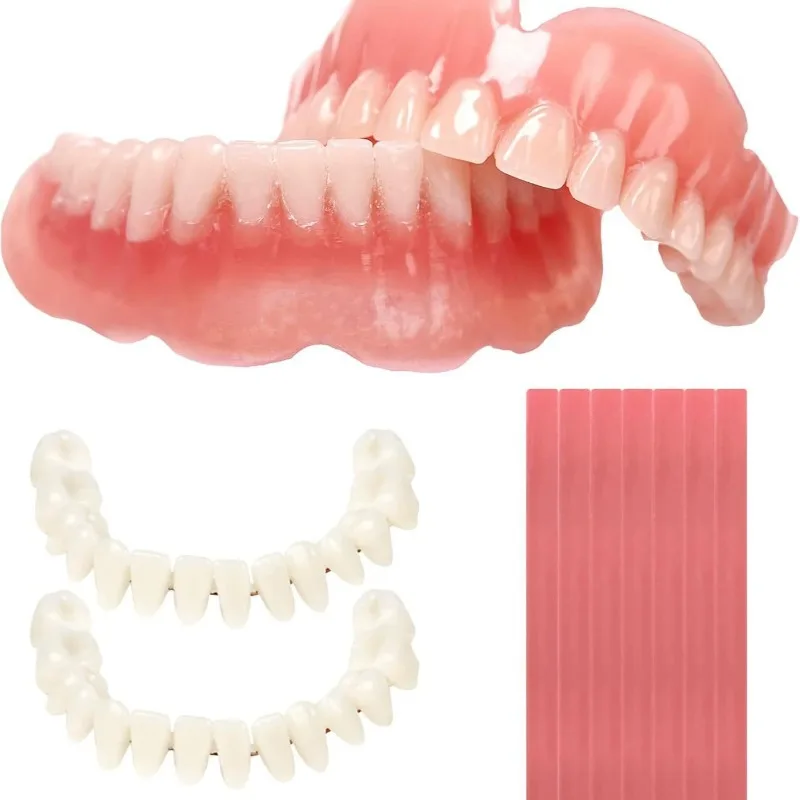 The Production of Teaching Materials for Simulated Resin Dentures Is Complete