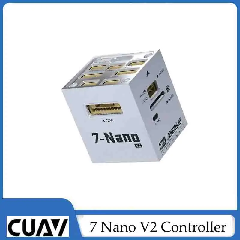 

CUAV 7 Nano V2: Обновленный компактный контроллер с PDB для профессиональных дронов для картографирования и геодезии, совместимый с PX4, инструменты для радиоуправляемых моделей