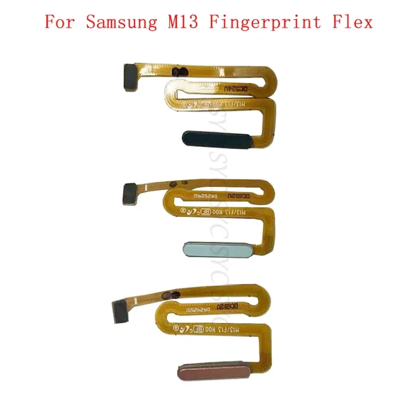 

Fingerprint Sensor Flex Cable For Samsung M13 M135F Touch Sensor Scanner Button Repair Parts