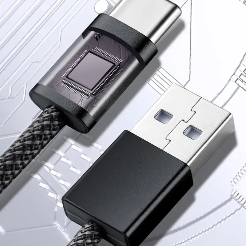 leistungsstarke USB-zu-Typ-C-Ladekabel R53C bietet eine effiziente Ladedatenleitung – Detail 7