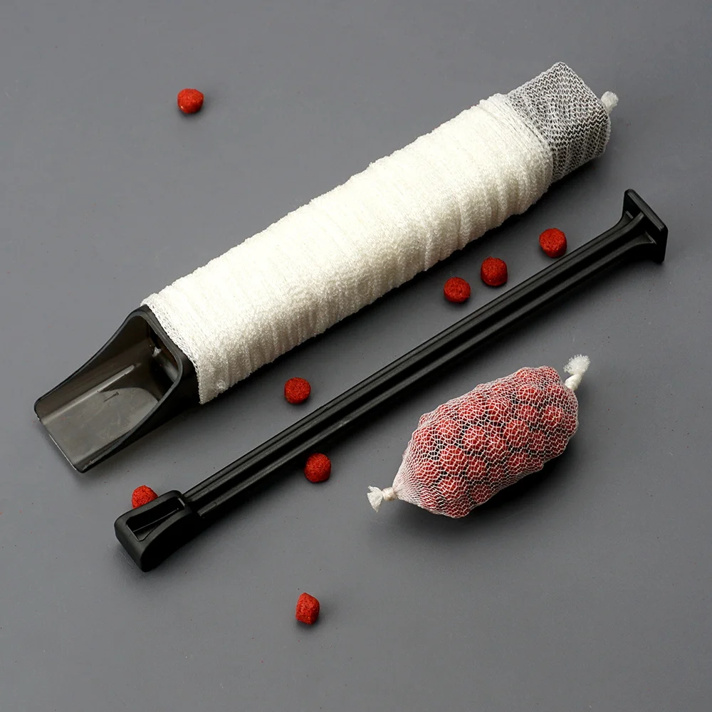 Hirisi Komplettes PVA-Köderherstellungs-Set mit Netz, Nachfüllflasche, Trichter, Karpfenangeln PVA-Köderwerkzeug, Boilie-Köderzubehör – Detail 5