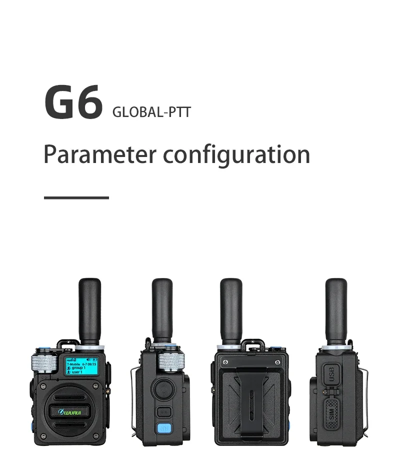 تصميم جديد TXQ G6 Lte 4G شبكة واي فاي 200 كجم Global-Ptt لاسلكي تخاطب Poc راديو اتصالات صغير طويل المدى