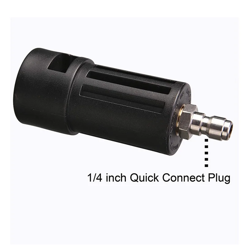 

A93Z 2X Compatible Pressure Washer Adapter, Replacement For Karcher Power Washer Accessory, 1/4 Inch Quick Connect