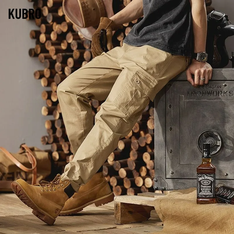 

Мужские повседневные винтажные уличные спортивные штаны в американском стиле Y2K, свободные брюки, функциональные брюки-карго для бега на осень-зиму