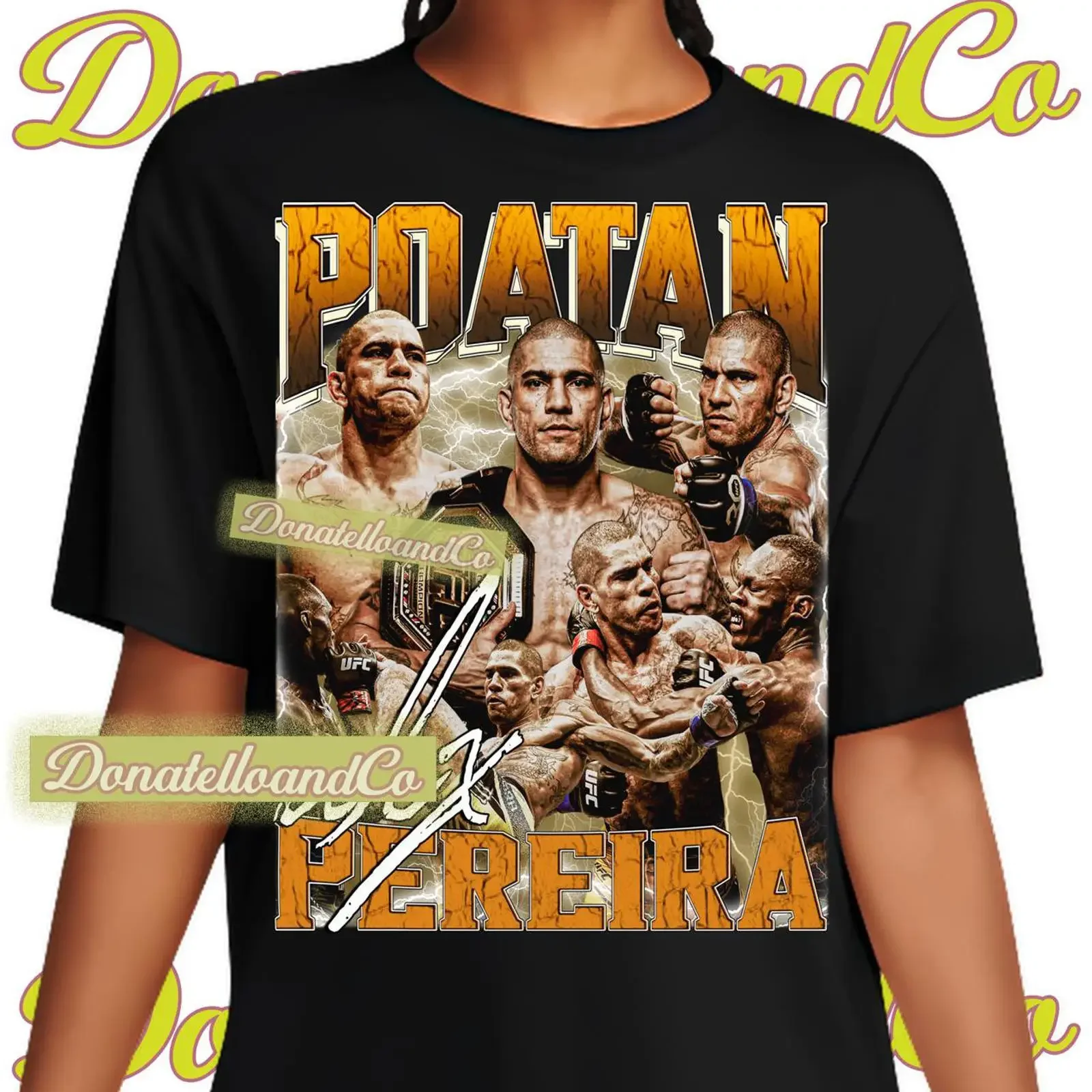 Alex Pereira shirt Brazilian mixed martial artist and former kickboxer T Unique design vintage Washed designer clothes Casual