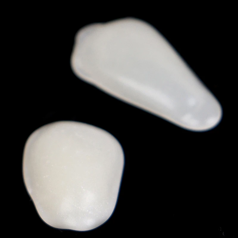 Carillas dentales blanqueadoras ultrafinas, materiales de porcelana de resina, película blanqueadora superior y Anterior temporal, sin pegamento, 60