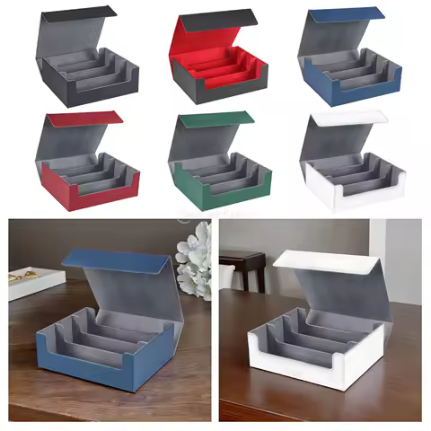 2023 HOT Trading Card Deck Case 1800 Card Protection Holder Shockproof Accessory Sleeved Cards Gathering Deck Box