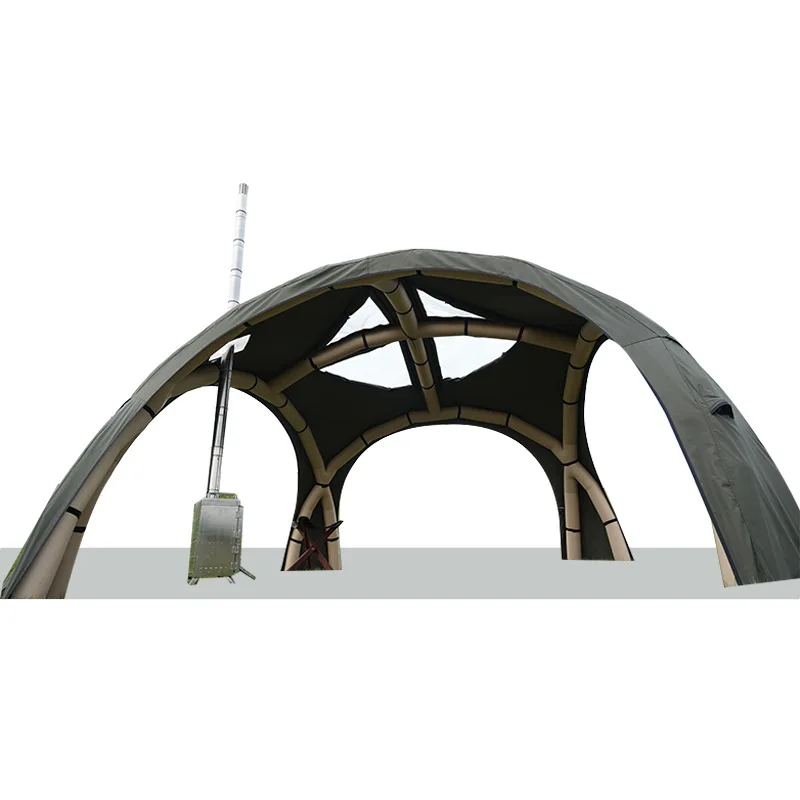 

Inflatable dome canopy quick open tent camping free camping lazy portable awning