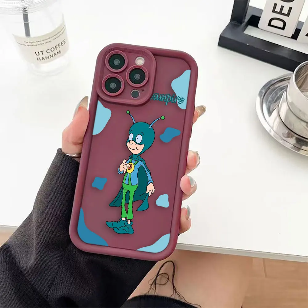 Anime Mona The Vampire Luxtury Phone Case For Xiaomi Redmi 9T 10 10C 12 12C 13 13C K50 POCO F3 F4 F5 X3 X4 X5 M6 11 GT PRO Case