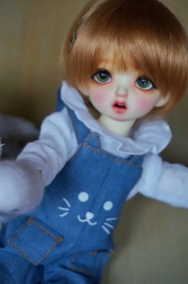 Fits 30cm 1/6 YOSD MYOU BJD Doll Clothes Fashionable shirts, bib pants Toys Gifts
