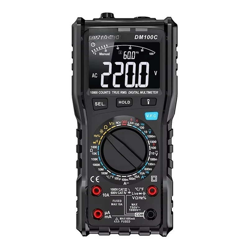 

Digital professional multimeter display tester voltmeter ammeter