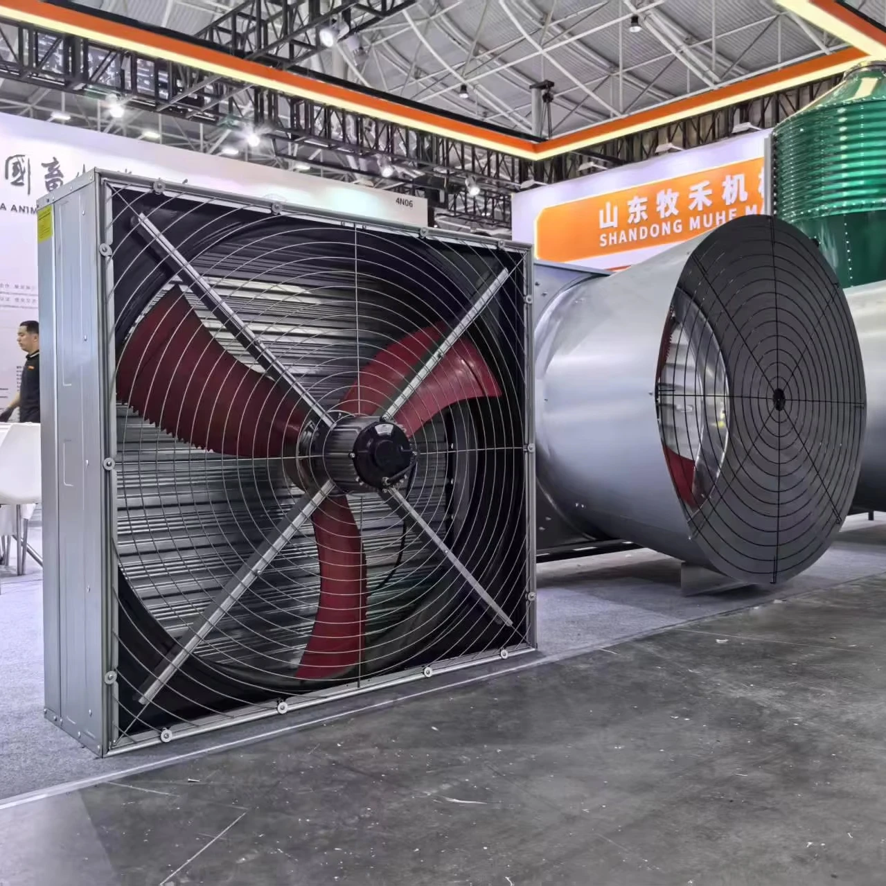 Ventilador Centrífugo de Extracción de Aire de 57 Pulgadas con Motor WEG AC de Alta Eficiencia para Granjas de Pollos/Cerdos, 380V OEM