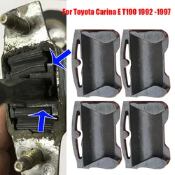 4Pcs For Toyota Carina E  T190 1992 1993 1994 1995 1996 1997 Car Door Check Strap Repair Kit Stopper Damping Clip For 2 Door NEW