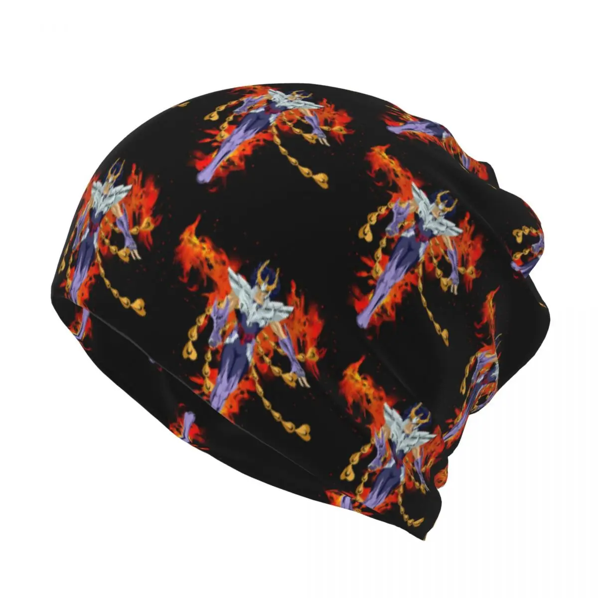Anime Knights Of The Zodiac Saint Seiya Bandana Neck Cover Face Scarf Warm Face Mask Beanies Hat Unisex Adult Washable
