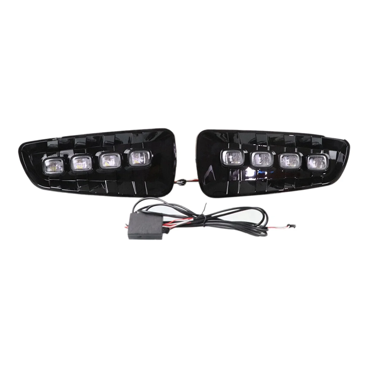 Car Daytime Running Lights LED DRL Fog Lamp Replacement Bumper for Ford Raptor F150 2009-2014