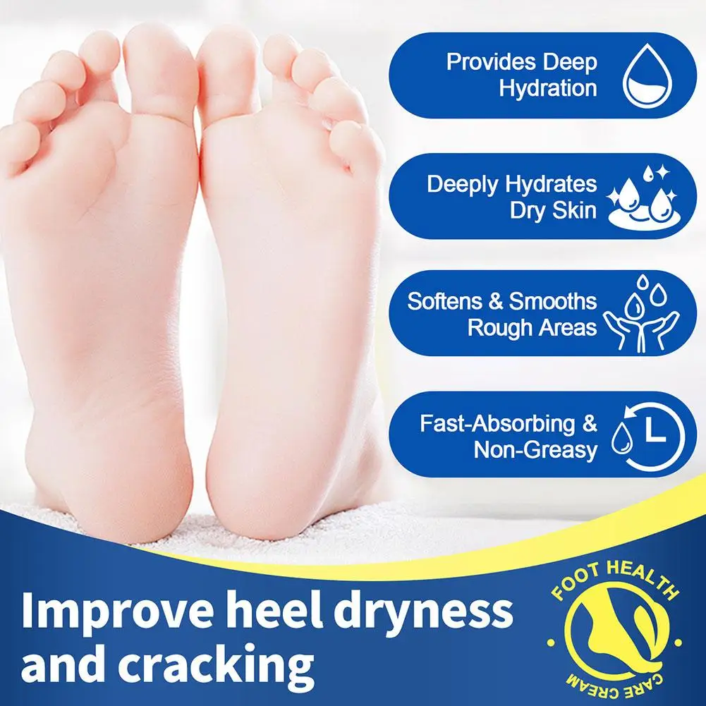 40 جرام كريم اليوريا للقدمين الجافة المتشققة كعب تقشير لطيف تليين البشرة فائقة الترطيب اليد العناية بالقدم كريم عصا Protuct