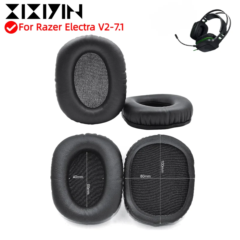 

XIXIYIN Replacement Ear pads Fits For Razer Electra V2-7.1 Headphones Ear Cushions Earpads headset