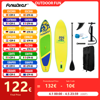 FunWater Stand Up Paddling Board Inflatable Paddle Board 350X87X15CM Non-Slip Water Sport Paddle Board Surfboard Surf Sup Board
