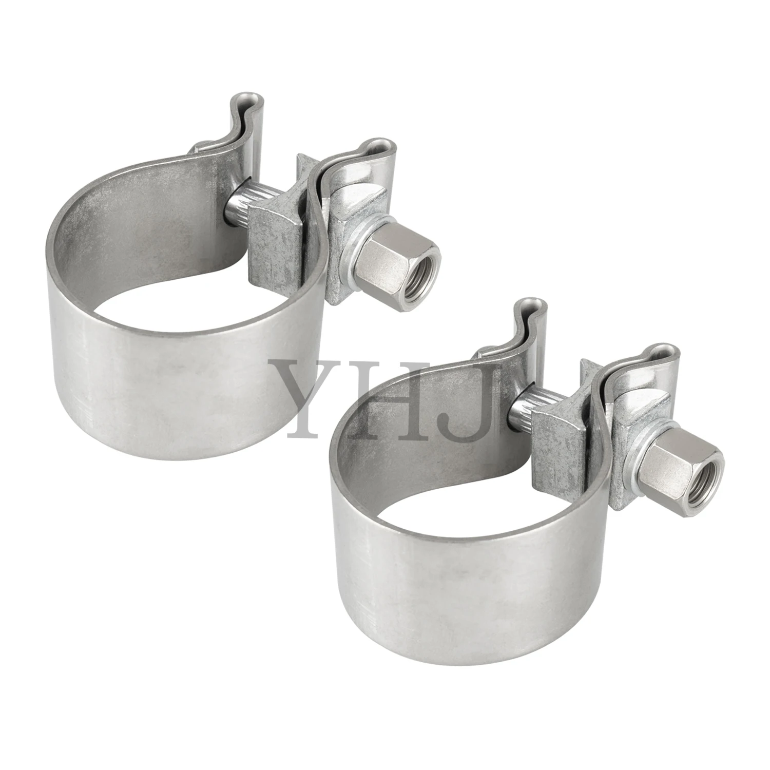 

Stainless Steel 1.75" Exhaust Clamp on Header For Harley Motorcycle Touring Electra Street Road Glide King FLHR FLHX FLHT FLHTCU