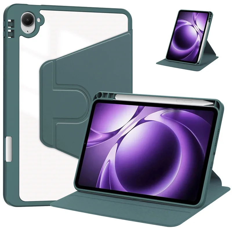 

For Redmi K Pad 8.8 inch 2025 Case with Pencil Holder 360 Rotating Acrylic Stand Cover For Coque Xiaomi Redmi K Pad Case Funda