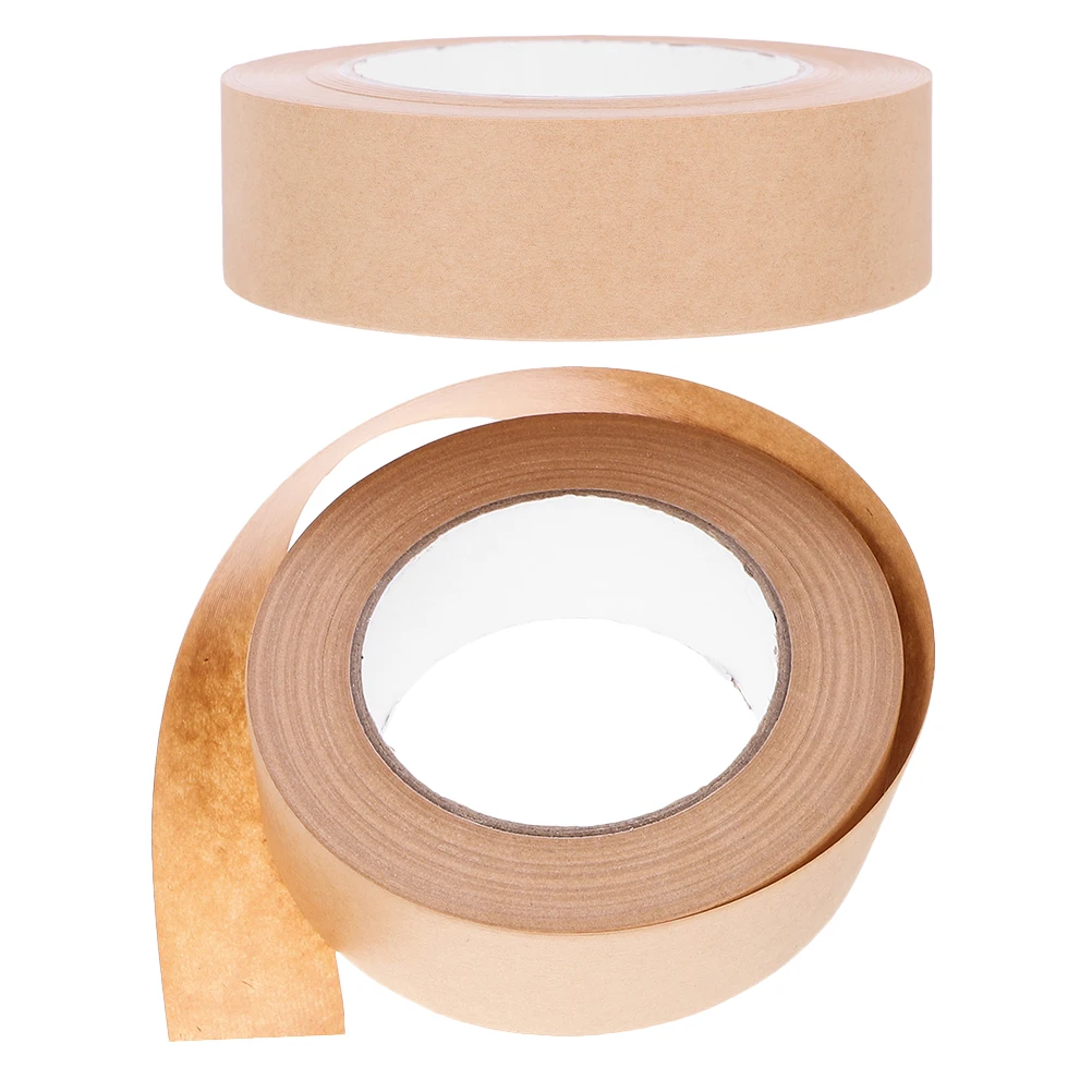 

2 Rolls Watercolor Painting Tape Multi-function Paper Picture Framing Packaging Sealing Activated Packing