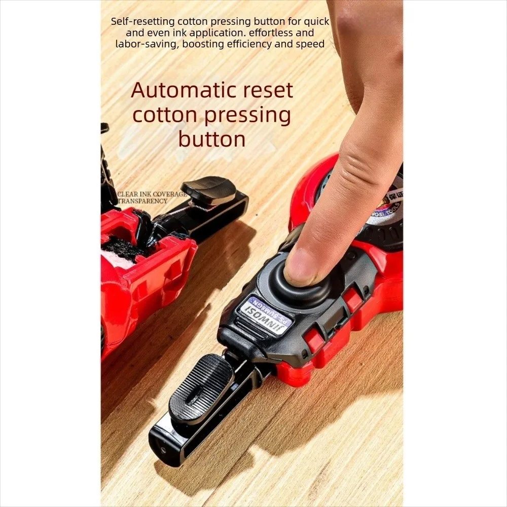Adjustable Automatic Plastic Carpenter Ink Marker Self-Propelling Durable Manual Duct Chalk Line Leak-Proof 15M
