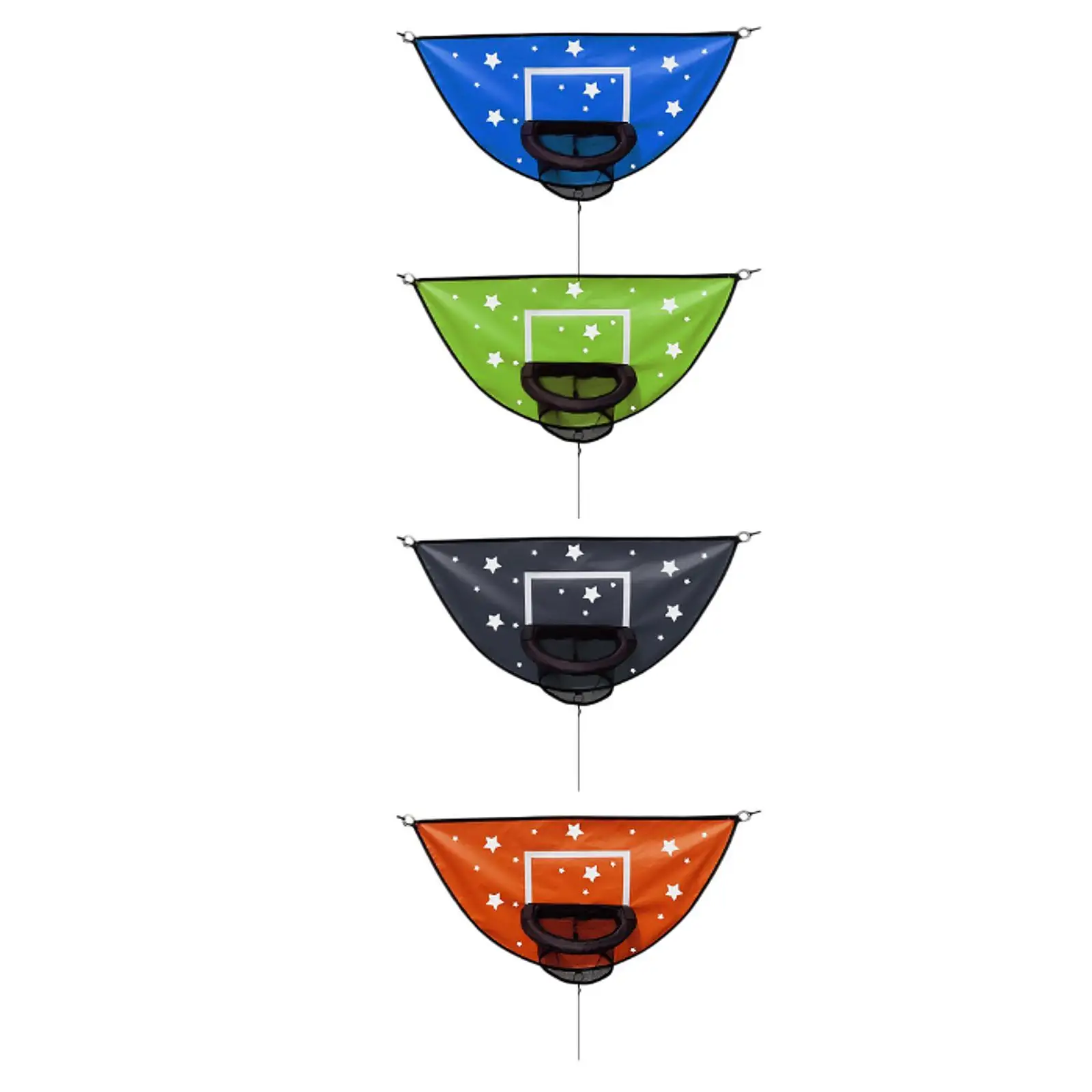 

Trampoline Basketball Hoop Basketball Goal for Kids Lightweight Baseboard