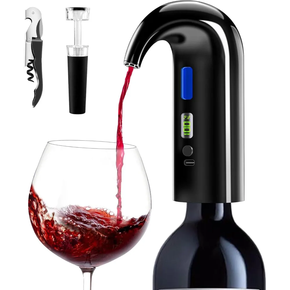 

Electric Wine Aerator, One-Touch Automatic Decanter for Red & White , Dispenser, Pourer, Gifts