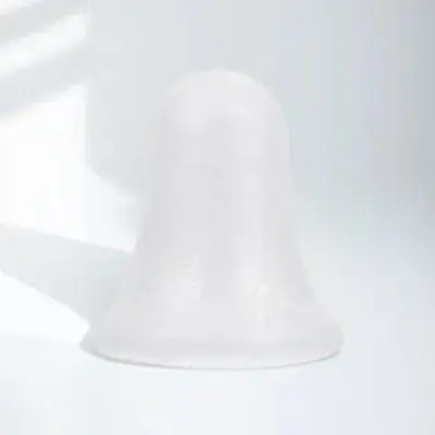 

10Pcs White Foams Bells DIY Craft Ornament for Desktop Home Wedding Party Scene Layout Decoration Handmade Accessory Material