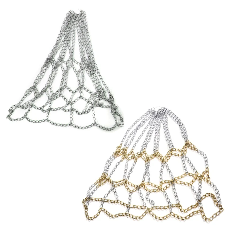 Filet de basket-ball en plein air, chaîne en acier de Sport classique, chaîne en acier galvanisé, filet de cible de basket-ball Durable